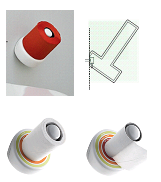 Бумагодержатель Artceram Postit подвесной цвет белый PSC001 01 74