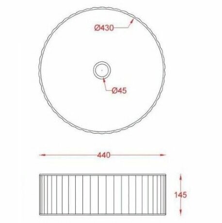 Раковина Artceram Millerighe накладная без отверстий цвет черный матовый OSL010 17 00