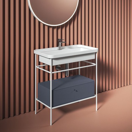 Ящик выдвижной Artceram Fuori Scala деревянный для металлической консоли цвет platinum ACM040 52