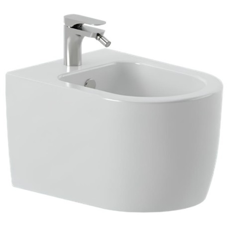 Биде Artceram Monet подвесное с одним отверстием цвет белый матовый MNB001 05 00