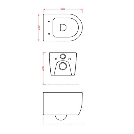 Унитаз Artceram Monet подвесной цвет белый MNV001 01 00