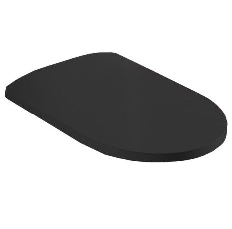 Сиденье с крышкой Artceram Monet с плавным опусканием цвет черный матовый MNA001 17 71