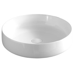 Раковина Artceram Cognac Quadro накладная без отверстий цвет белый матовый COL002 05 34