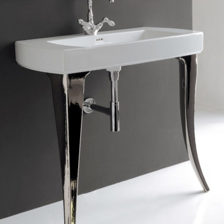 Ножки Artceram Jazz для раковины цвет Argento Silver JZC002 51 00