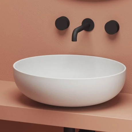 Раковина Artceram Jolie накладная/для пьедестала цвет белый матовый JOL001 05 00