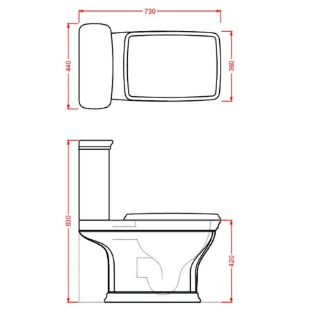 Унитаз Artceram Civitas напольный цвет черный CIV004 03 00