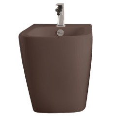 Биде Artceram A16 напольное с одним отверстием цвет cocoa ASB002 39 00