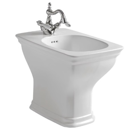 Биде Artceram Civitas напольное с одним отверстием цвет белый CIB002 01 00