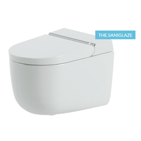 Унитаз-биде Artceram HYPE KHYV001 05 00 подвесной безободковый saniglaze soft-close с пультом управления цвет белый матовый