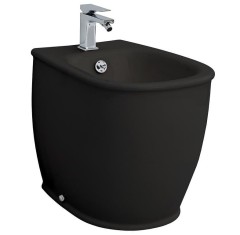 Биде Artceram Azuley напольное с одним отверстием цвет черный AZB002 03 00