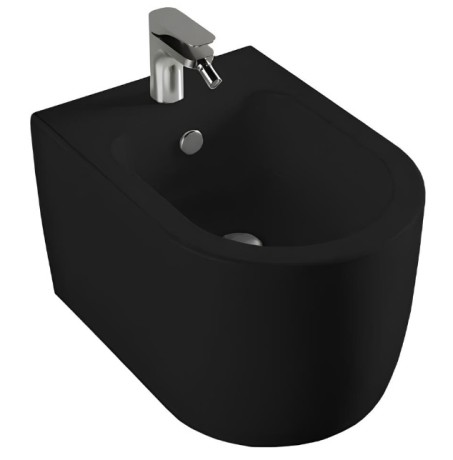 Биде Artceram Monet подвесное с одним отверстием цвет черный матовый MNB001 17 00