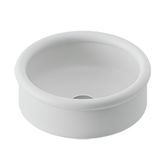 Раковина Artceram Brera накладная без отверстий цвет белый BRL001 01 00