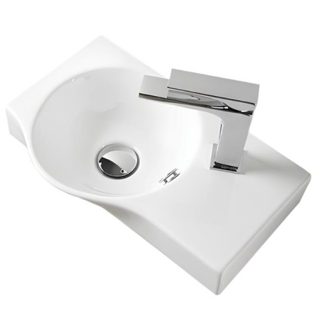 Раковина Artceram LAVAMANI UNION подвесная с одним отверстие цвет белый LML001 01 00