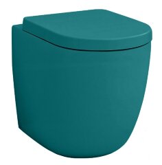 Унитаз Artceram приставной безободковый цвет foresta FLV005 43 00