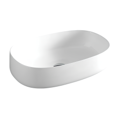 Раковина Artceram Cognac Quadro накладная без отверстий цвет белый матовый COL003 05 34