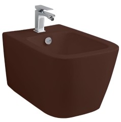 Биде Artceram A16 подвесной с одним отверстием цвет brown cocoa ASB001 39 00