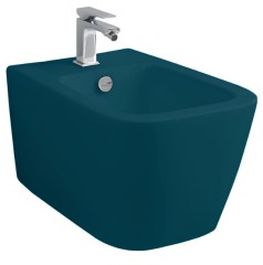 Биде Artceram A16 подвесной с одним отверстием цвет green petrolio ASB001 42 00