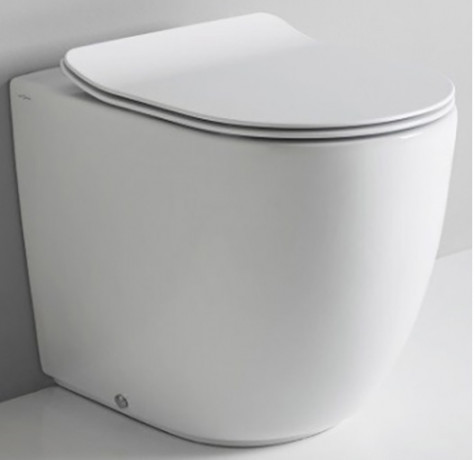 Унитаз Artceram приставной безободковый цвет матовый белый FLV005 05 30