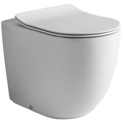 Унитаз Artceram приставной безободковый цвет матовый белый FLV005 05 30