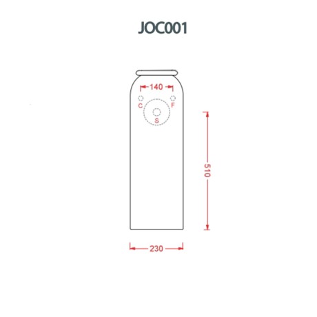 Пьедестал Artceram Jolie цвет calacatta gold JOC001 94 00