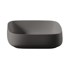 Раковина Artceram Cognac Quadro накладная без отверстий цвет Blue denim COL008 37 00