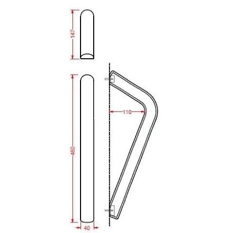 Полотенцедержатель Artceram Postit цвет белый PSC003 01 00