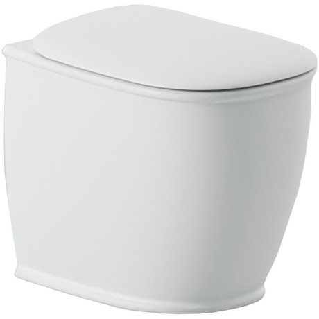 Унитаз Artceram Atelier приставной безободковый цвет белый матовый ATV002 05 00