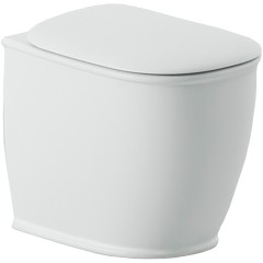 Унитаз Artceram Atelier приставной безободковый цвет белый матовый ATV002 05 00