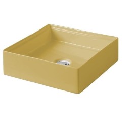 Раковина Artceram Scalino накладная без отверстий цвет Zync yellow SCL001 12 00