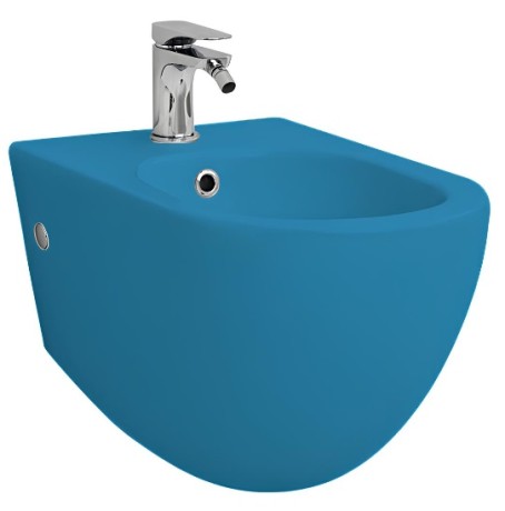 Биде Artceram File 2.0 подвесной с одним отверстием цвет blue avio FLB001 38 00