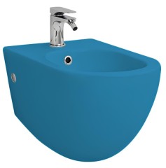 Биде Artceram File 2.0 подвесной с одним отверстием цвет blue avio FLB001 38 00
