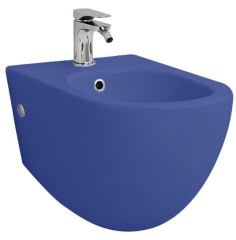 Биде Artceram File 2.0 подвесной с одним отверстием цвет blue sapphire FLB001 16 00