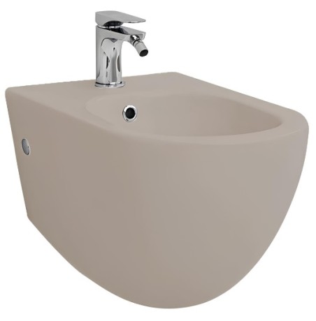 Биде Artceram File 2.0 подвесной с одним отверстием цвет brown matera FLB001 41 00