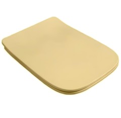 Сиденье с крышкой Artceram A16 с плавным опусканием цвет Zync yellow ASA001 12 71