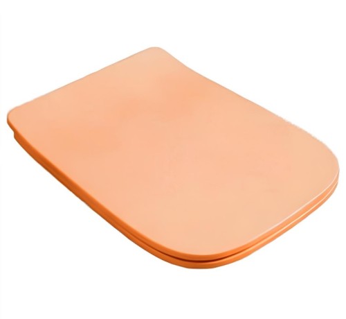 Сиденье с крышкой Artceram A16 с плавным опусканием цвет Orange cameo ASA001 13 71