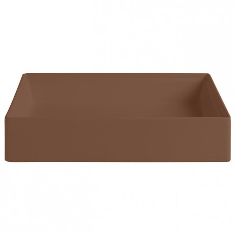 Раковина Artceram Scalino накладная без отверстий цвет Brown tortora SCL002 40 00