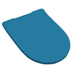 Сиденье с крышкой Artceram File 2.0 с плавным опусканием цвет Blue avio FLA014 38