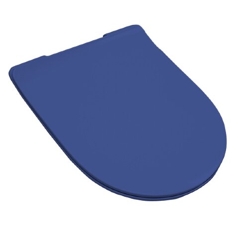 Сиденье с крышкой Artceram File 2.0 с плавным опусканием цвет Blue Sapphire FLA014 16