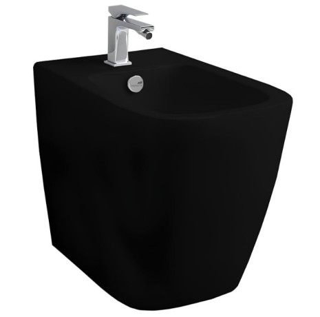 Биде Artceram A16 напольное с одним отверстием цвет черный матовый ASB002 17 00