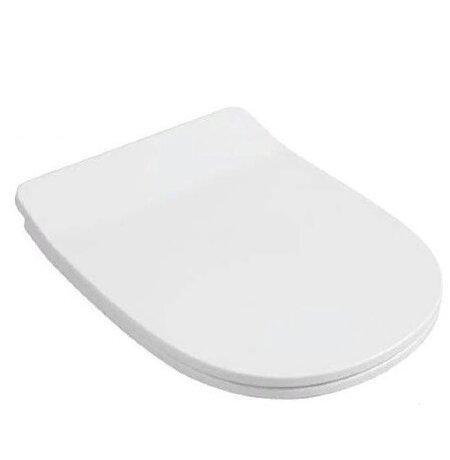 Сиденье с крышкой Artceram Slim с плавным опусканием цвет белый TEA005 01