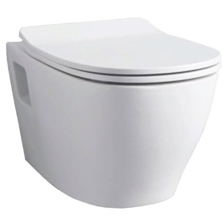 Сиденье с крышкой Artceram Slim с плавным опусканием цвет белый TEA005 01