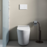 Унитаз-биде Artceram HYPE KHYV002 05 00 напольный безободковый saniglaze soft-close с пультом управления цвет белый матовый