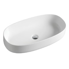 Раковина Artceram Cognac Quadro COL005 05 34 накладная цвет белый матовый